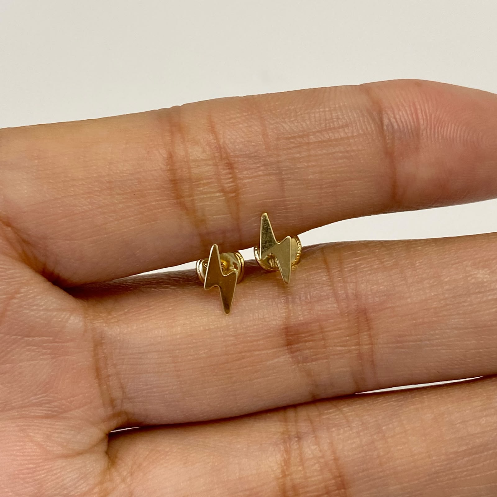 Topos rayo Oro amarillo 18k 0,45 Gr / 3,4 mm