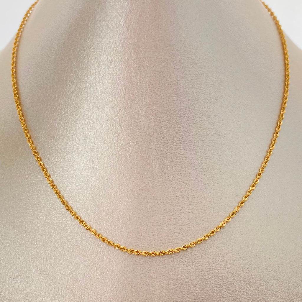 Cadena It lazo Oro amarillo 18k +2 / 1,35 Gr / 1,6 mm / 40 Cm