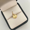 Dije letra O Oro amarillo 18k 0,70 Gr / 2,0 Cm
