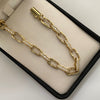 Pulso It Aro Seguido Casting Oro amarillo 18k +4 / 17,65 Gr / 6,3 mm / 20,8 Cm