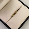 Topos Corazon Casting Verde Oro amarillo 18k 0,5 Gr / 3,9 mm