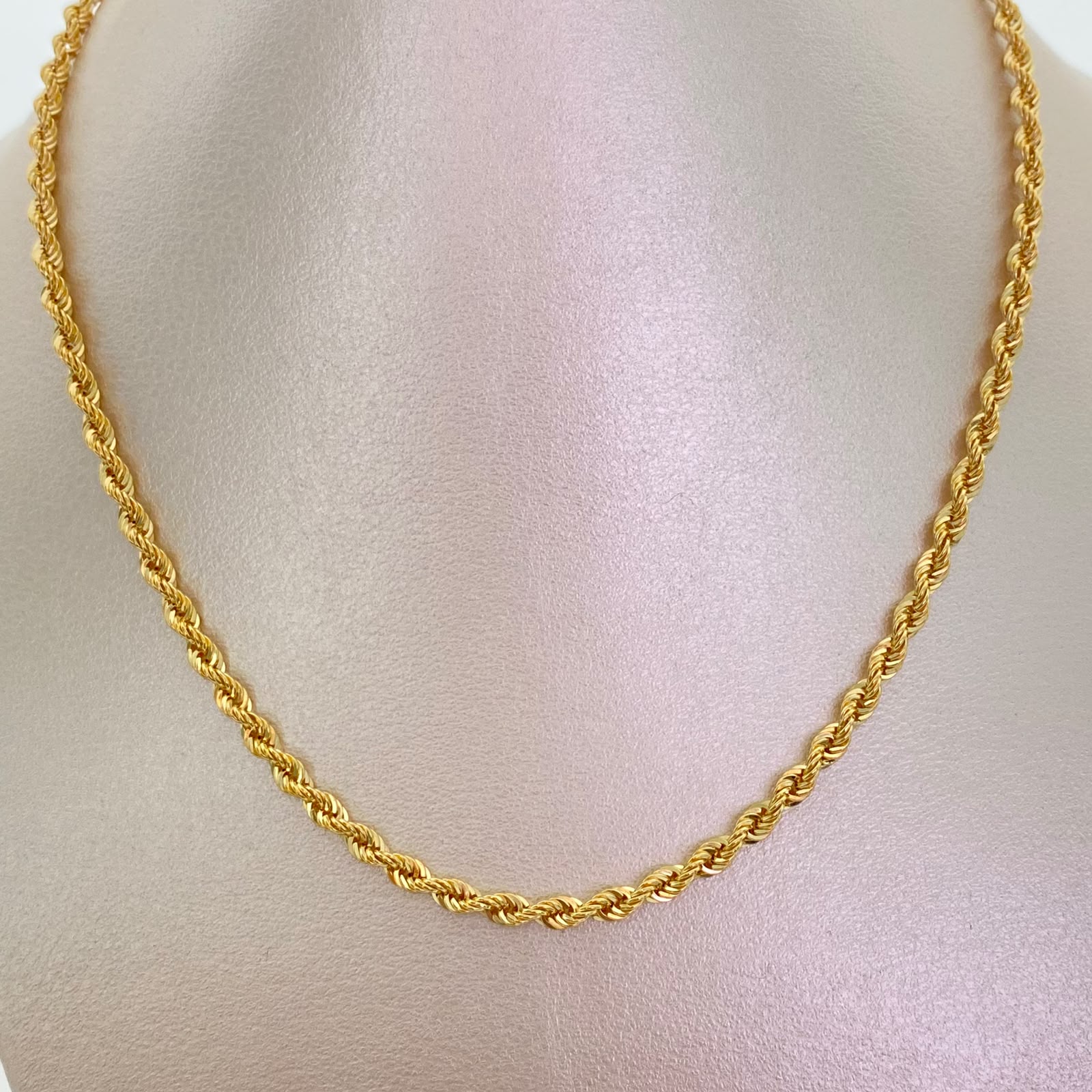 Cadena It Lazo Oro amarillo 18k +1 / 7,3 Gr / 3,2 mm / 60 Cm