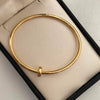 Aro It Clavo Oro amarillo 18k +4 / 6,4 Gr / 2,9 mm / 18,5 Cm