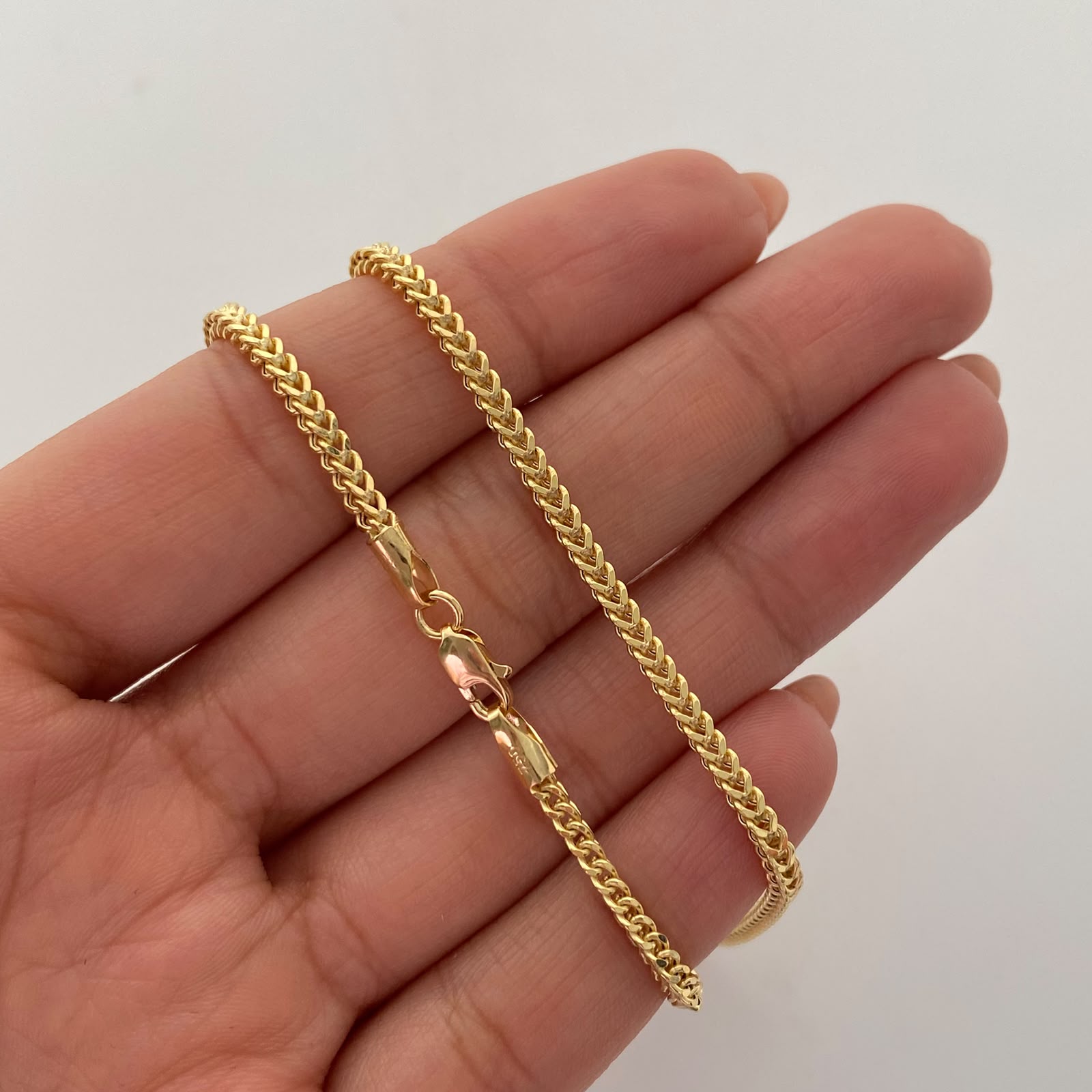 Cadena It Franco Oro amarillo 18k +1 / 9 Gr / 2,3 mm / 60 Cm
