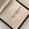 Topos silueta corazon liso  Oro amarillo 18k 0,5 Gr / 3 mm
