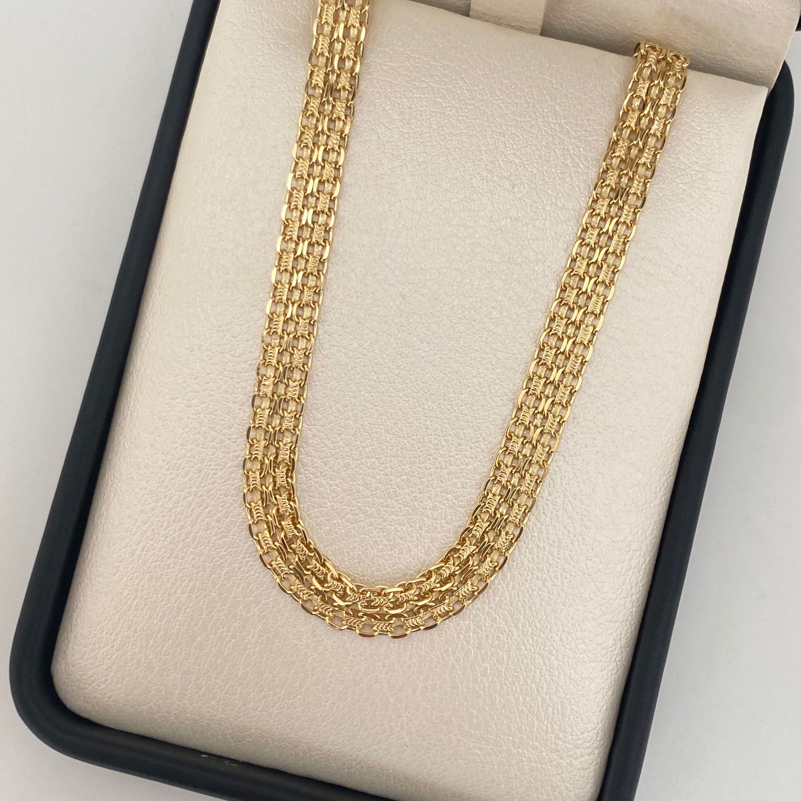 Pulso It chino Oro amarillo 18k +1 / 8,40 Gr / 6,0 mm / 20 Cm