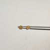 Topos It mini trebol diamantado  Oro amarillo 18k +2 / 1,05 Gr / 4,25 mm