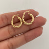 Candonga Entorchada Oro amarillo 18k 1,6 Gr / 1,8 Cm