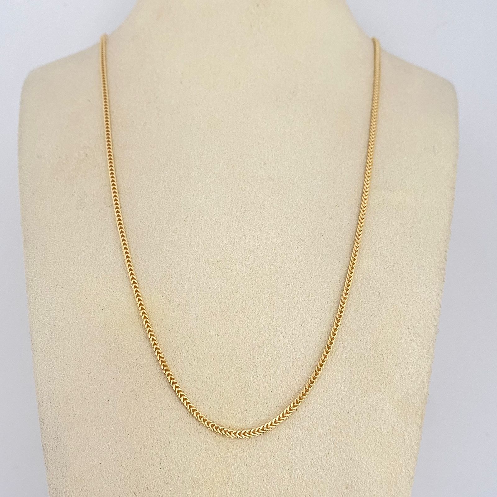 Cadena It franco Oro amarillo 18k +1 / 4,35 Gr / 1,6 mm / 60 Cm