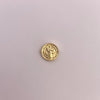 Herraje tambor san benito Oro amarillo 18k 0,37 Gr / 0,7 Cm