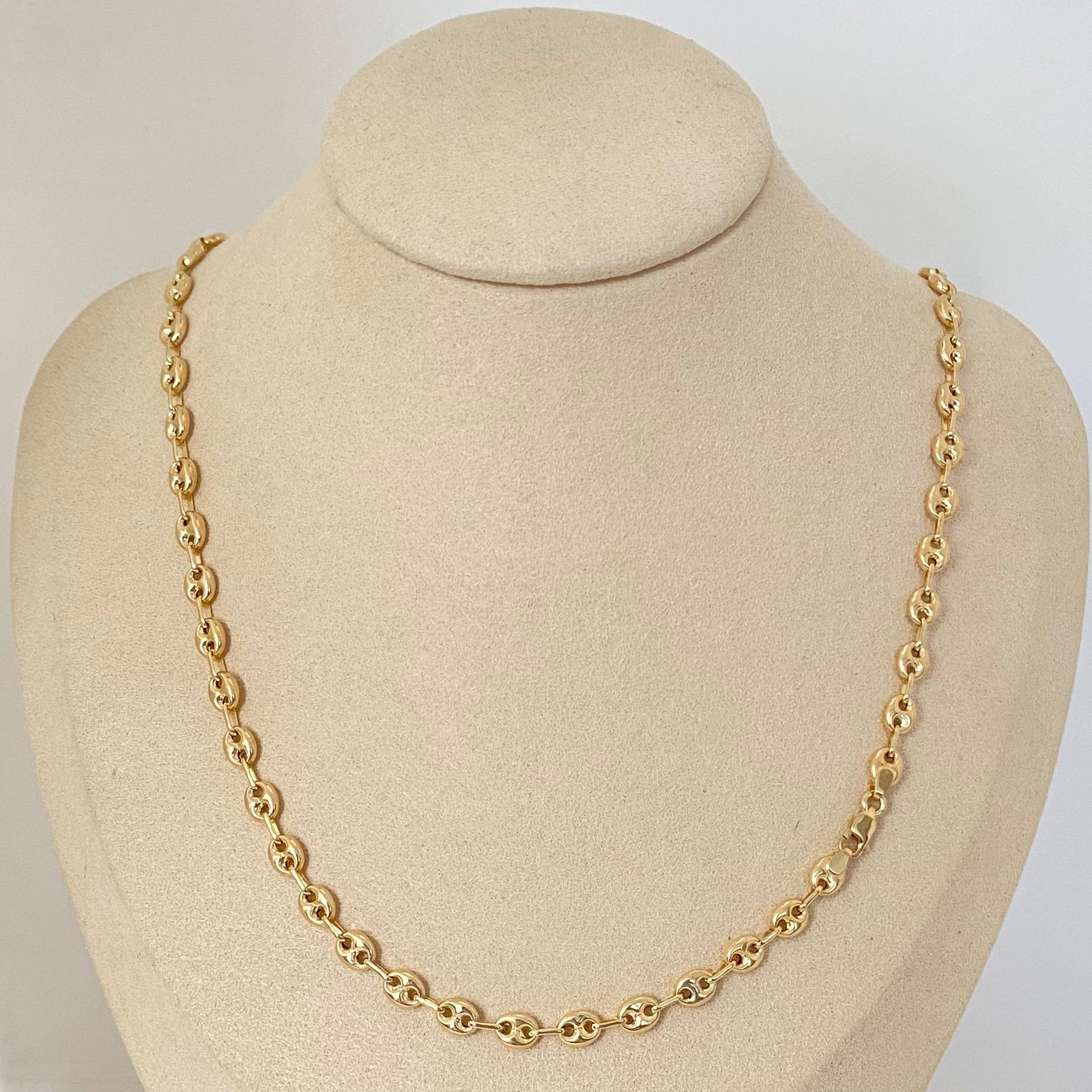 Cadena gc Oro amarillo 18k 10,70 Gr / 4,7 mm / 60 Cm Broche 0,40