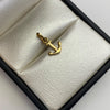 Herraje Ancla lisa Oro amarillo 18k 0,9 Gr / 8,6 Cm