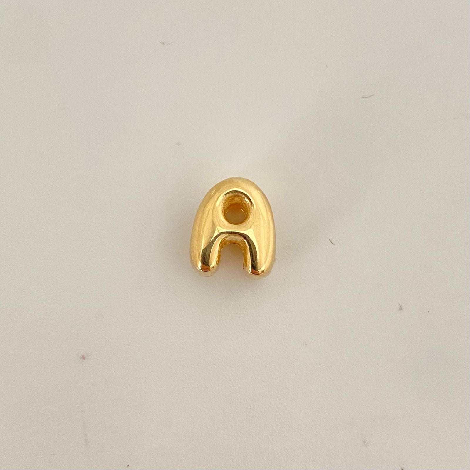 Dije It letra A (Joya) Oro amarillo 18k 0,90 Gr / 1,0 Cm