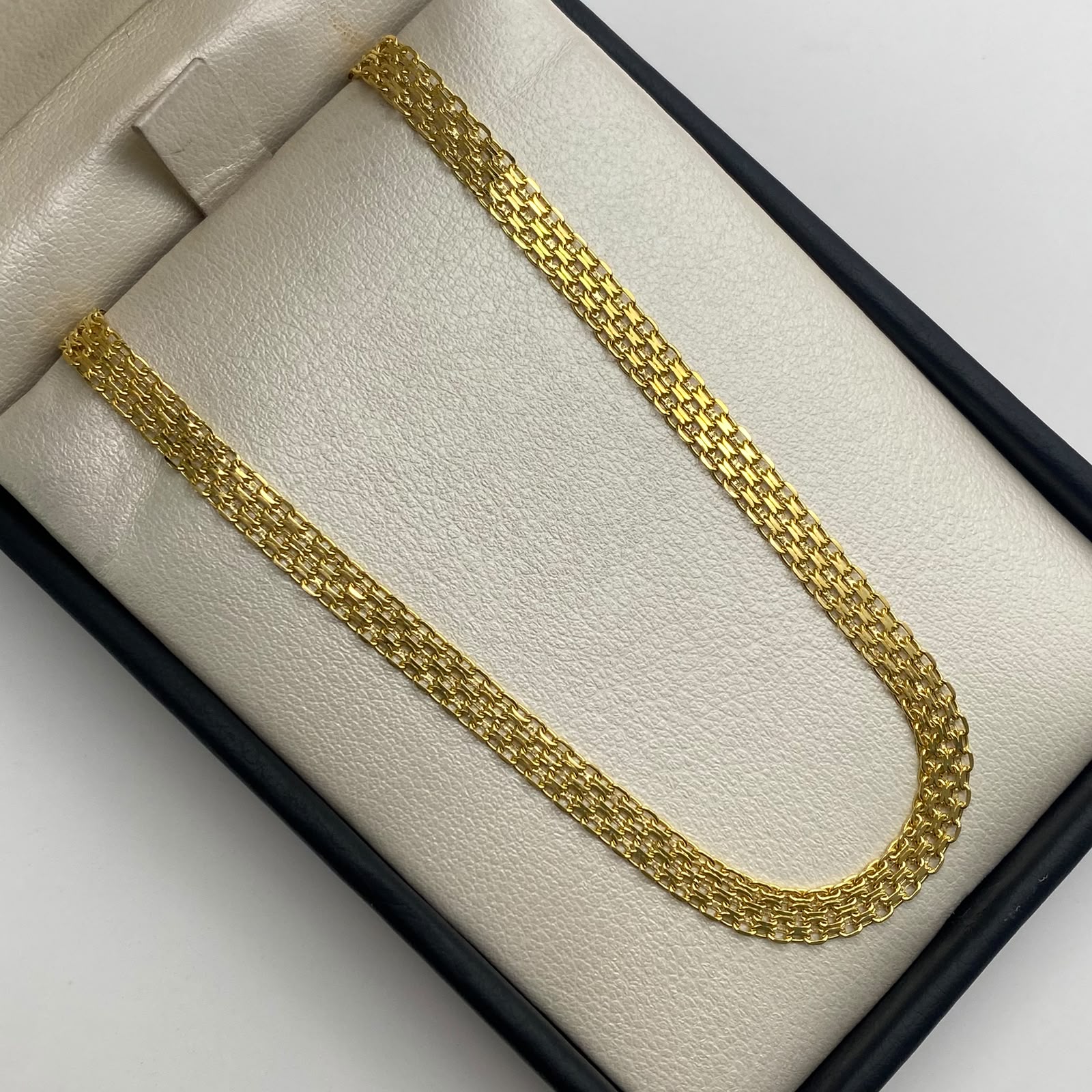 Cadena It china Oro amarillo 18k +1 / 5,9 Gr / 4,5 mm / 50 Cm