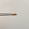 Topos Bola Lisa 4mm Oro amarillo 18k 0,45 Gr