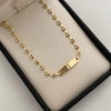 Pulso bebé gc placa rectangular   Oro amarillo 18k 1,85 Gr / 4,0 mm / 16 Cm Broche 0,15