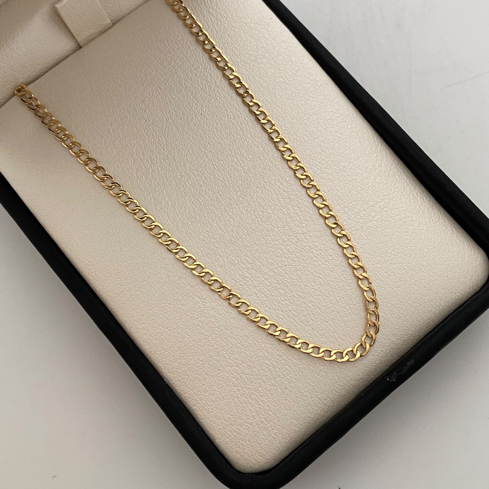 Cadena It Cubana Oro amarillo 18k 3,5 Gr / 2,8 mm / 60 Cm