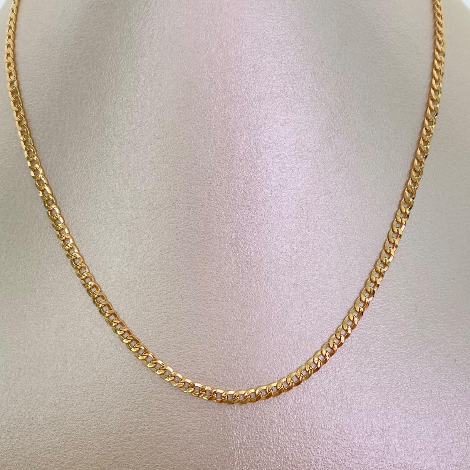 Cadena It Cubana Oro amarillo 18k 5,35 Gr / 2,8 mm / 60 Cm
