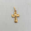 Dije cruz  Oro amarillo 18k 0,9 Gr / 4,55 mm / 2,6 Cm