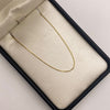 Cadena It Mini Rollon Oro amarillo 18k 1,67 Gr / 0,6 mm / 50 Cm