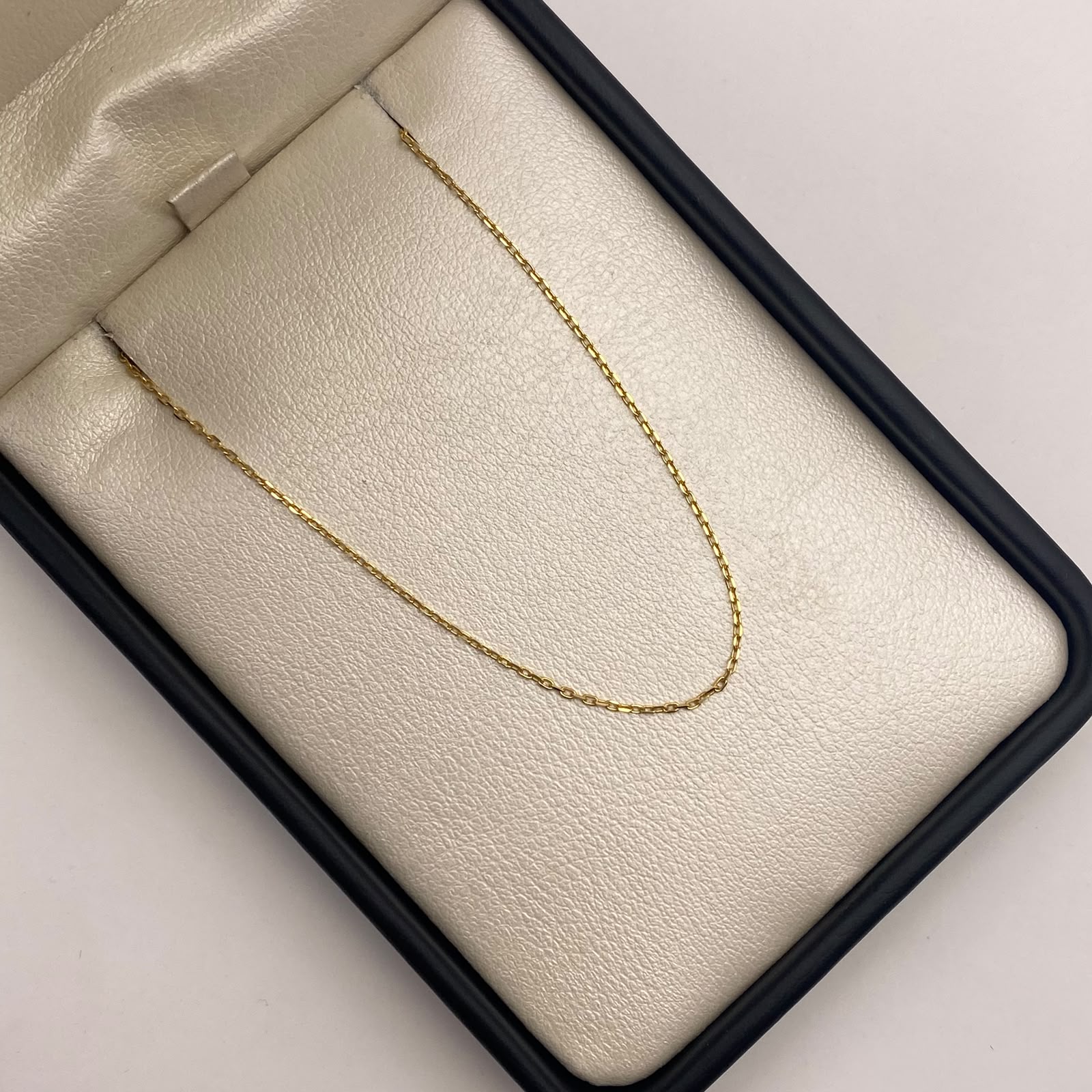Cadena It Mini Rollon Oro amarillo 18k 1,67 Gr / 0,6 mm / 50 Cm