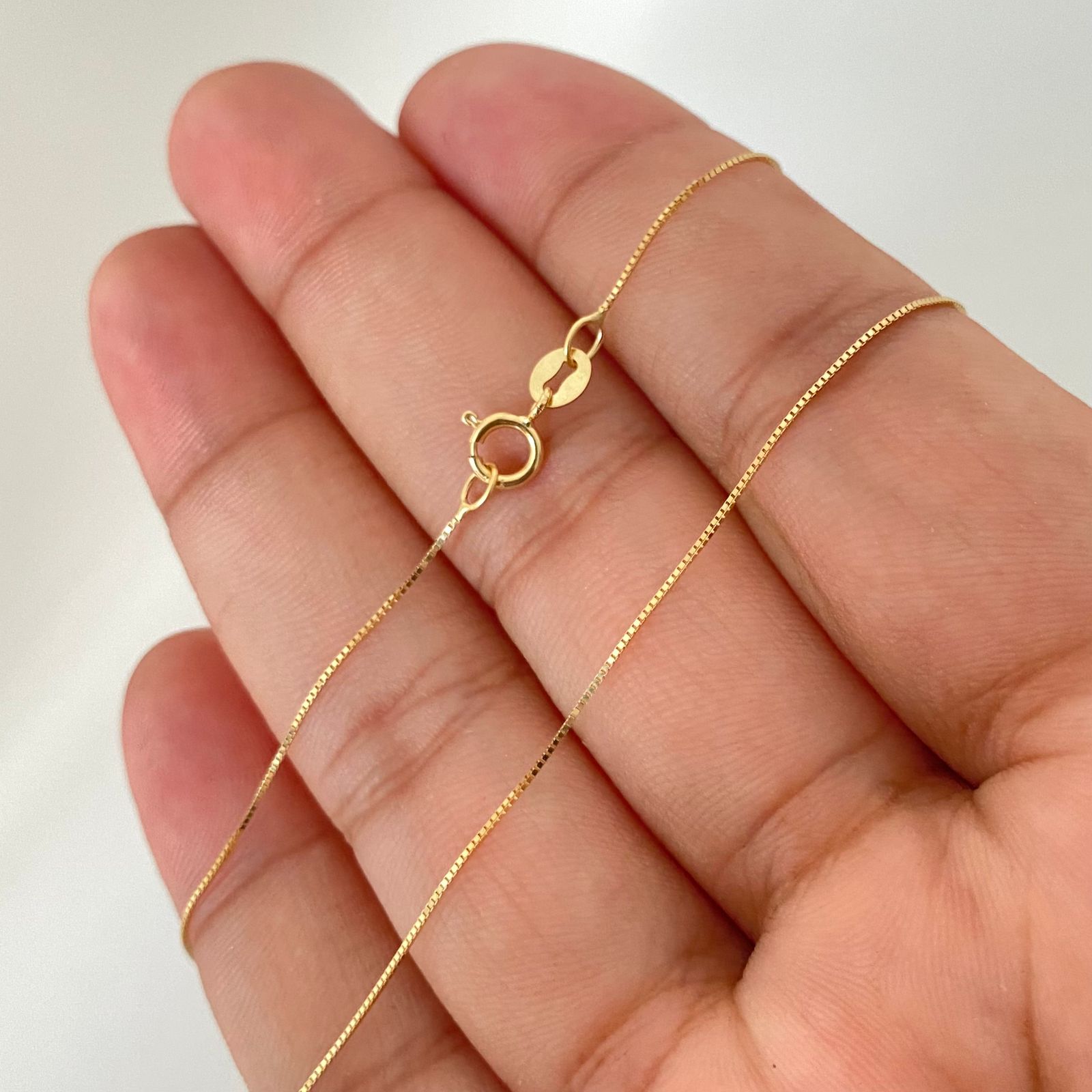 Cadena It veneciana Oro amarillo 18k 0,95 Gr / 1,0 mm / 45 Cm