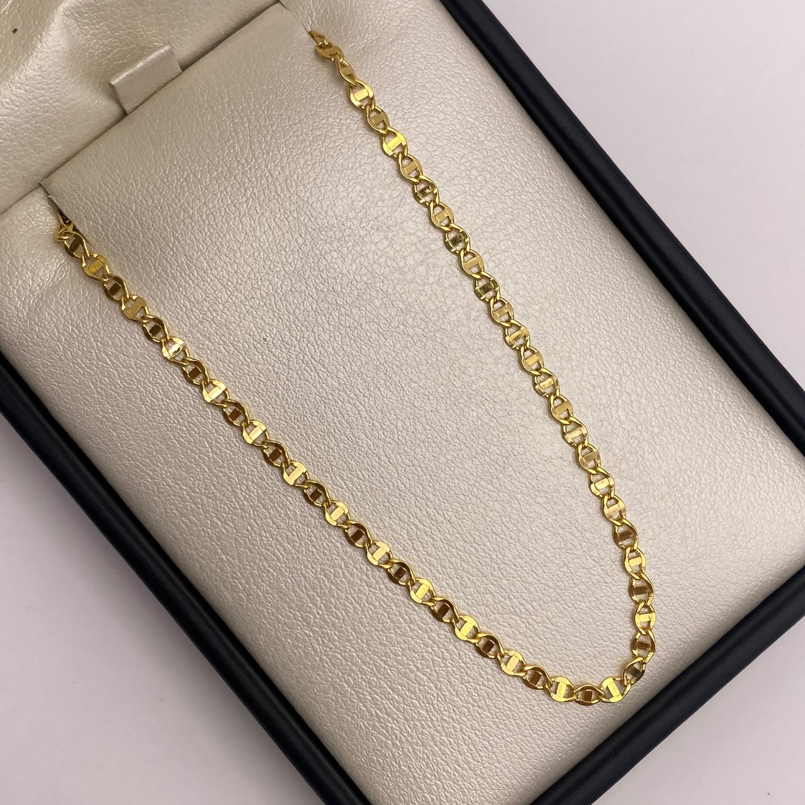 Cadena It Escalera plana Oro amarillo 18k 2,65 Gr / 2,8 mm / 50 Cm