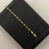 Tobillera baby gc Oro amarillo 18k 3,00 Gr / 3,4 mm / 26 Cm Broche 0,40