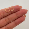 Candonga Imperdible Oro amarillo 18k 0,35 Gr / 0,8 Cm