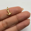 Herraje Ancla lisa Oro amarillo 18k 0,9 Gr / 8,6 Cm