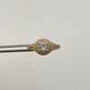 Anillo Lady Dee Oro amarillo 18k / Talla 7 / 3,5 Gr / 1,5 mm
