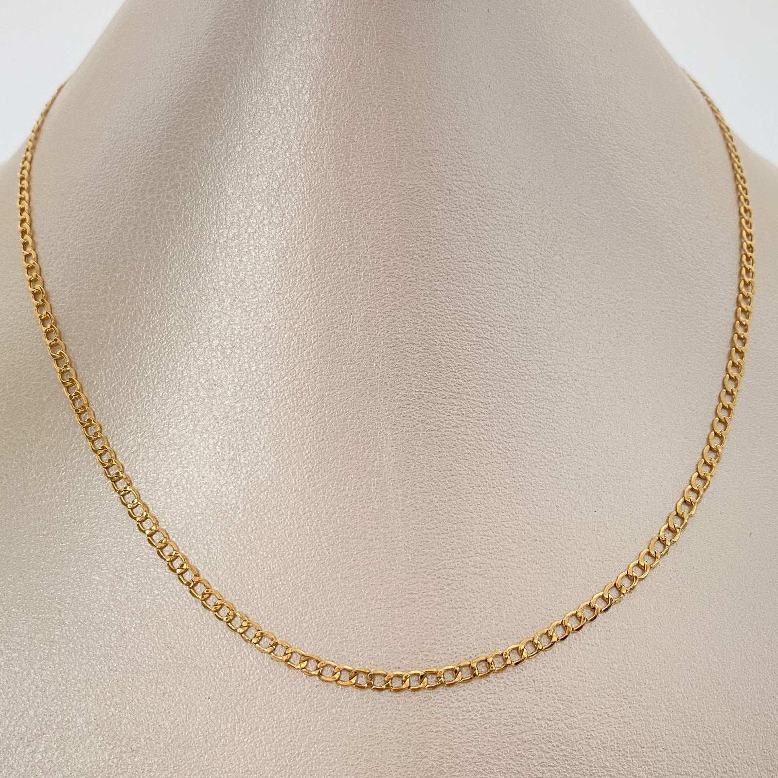 Cadena It Cubana Oro amarillo 18k 3 Gr / 2,8 mm / 50 Cm