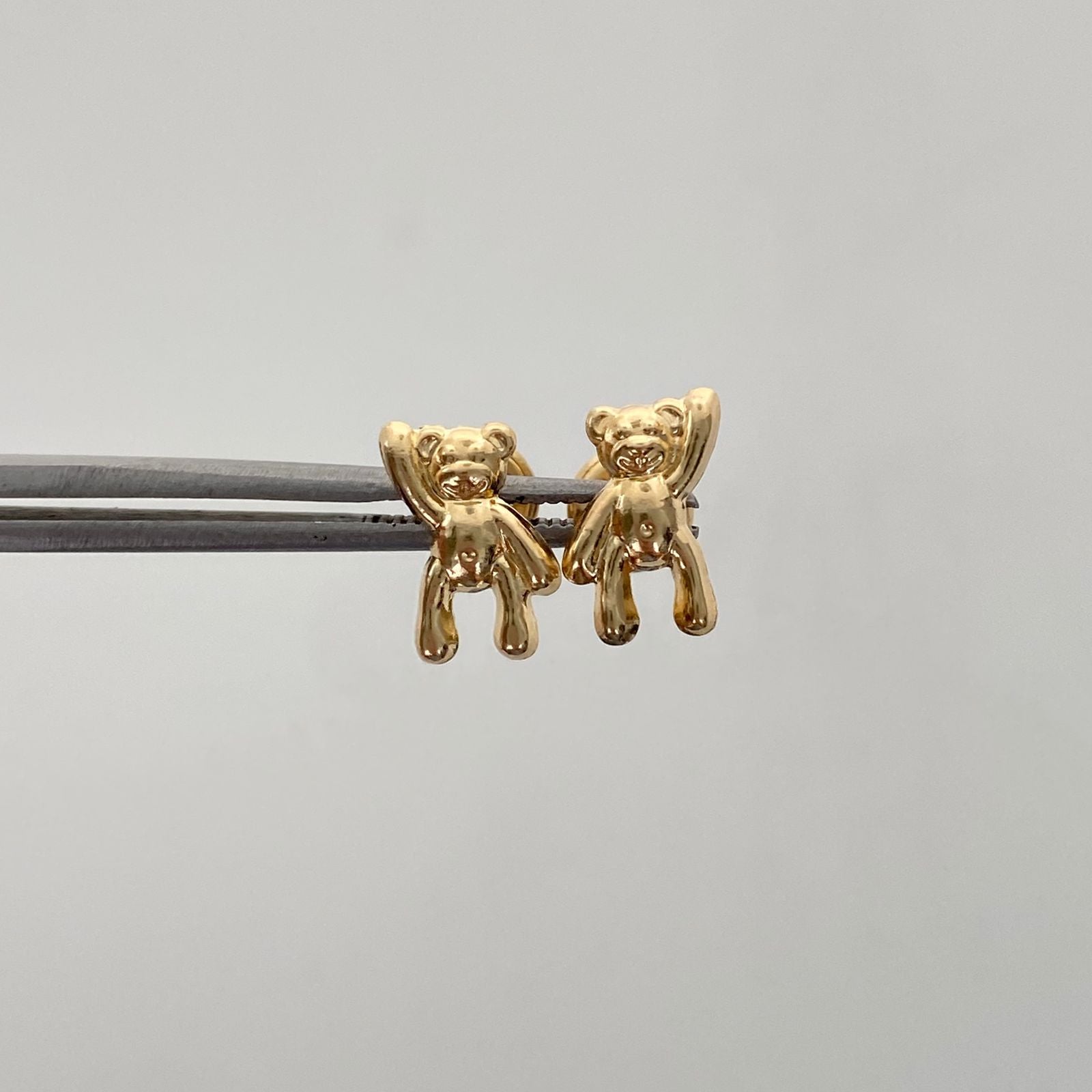 Topos Oso Mano Alzada Oro amarillo 18k 0,7 Gr / 6,4 mm