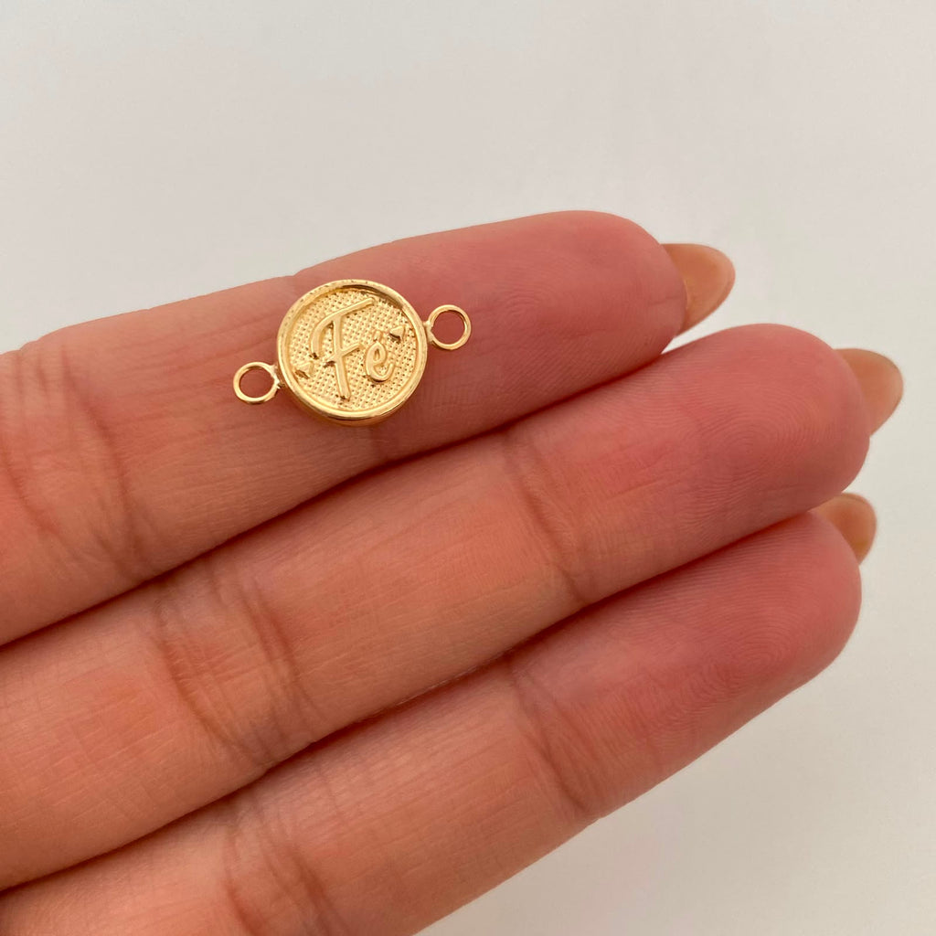 Herraje Fe Oro amarillo 18k 0,55 Gr / 1,6 Cm