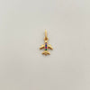 Dije Avion casting Oro amarillo 18k 0,85 Gr / 9,2 mm / 1,8 Cm