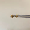 Topos mini estrella lisa Oro amarillo 18k 0,35 Gr / 3 mm