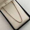 Pulso It Franco Oro blanco y Oro rosa 18k +1 / 3,4 Gr / 2,1 mm / 20 Cm