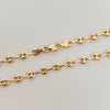 Cadena gc Oro amarillo 18k 7,80 Gr / 4,0 mm / 61 Cm Broche 0,40
