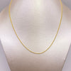 Cadena It Mini Lazo Oro amarillo 18k +1 / 0,79 Gr / 1,1 mm / 40 Cm