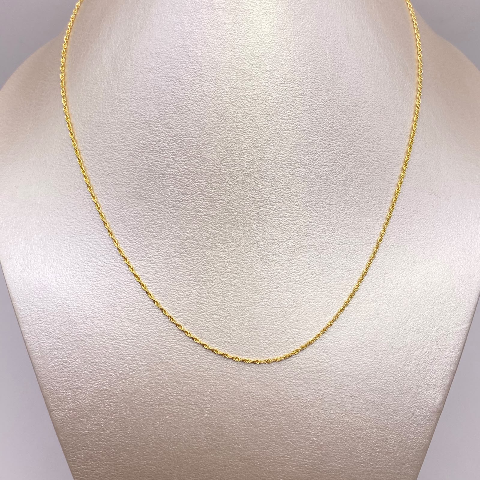 Cadena It Mini Lazo Oro amarillo 18k +1 / 0,79 Gr / 1,1 mm / 40 Cm