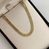 pulso it chino doble carril Oro amarillo 18k +1 / 2,85 gr / 4,5 mm / 19,5 cm