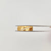 Anillo argollas de matrimonio ( POR FABRICACION)  Oro amarillo 18k / Talla 0  / 10,85 Gr