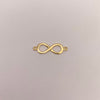 Herraje infinito Oro amarillo 18k 1,04 Gr / 2,3 Cm