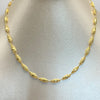 Cadena Rustica Barriles  Oro amarillo 5,90 Gr / 3,0 mm / 51 Cm Broche 0,40