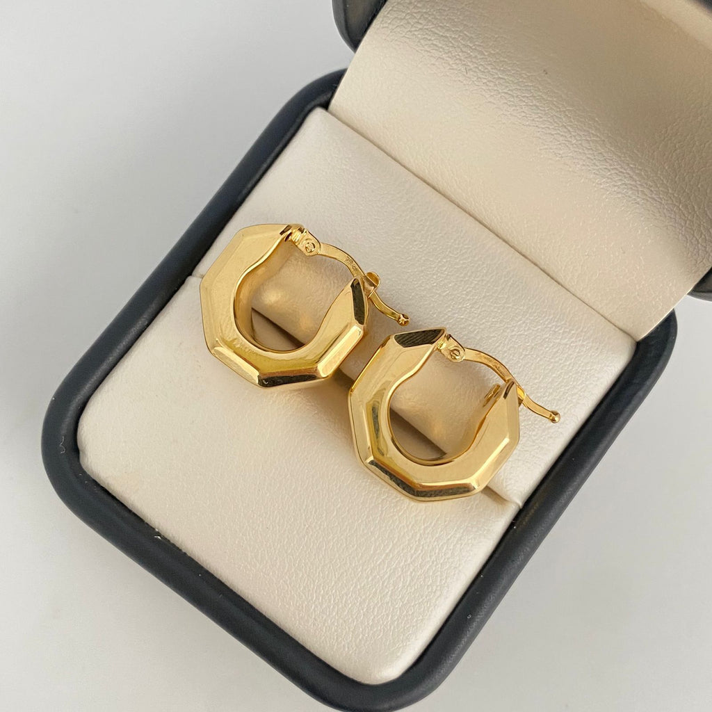 Candonga It tipo tuerca inflada (Joya) Oro amarillo 18k 3,80 Gr / 1,5 Cm