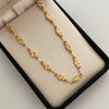 Cadena Rustica Cuadrado Diamantado Oro amarillo 18k 12,05 Gr / 4,4 mm / 62 Cm Broche 0,60