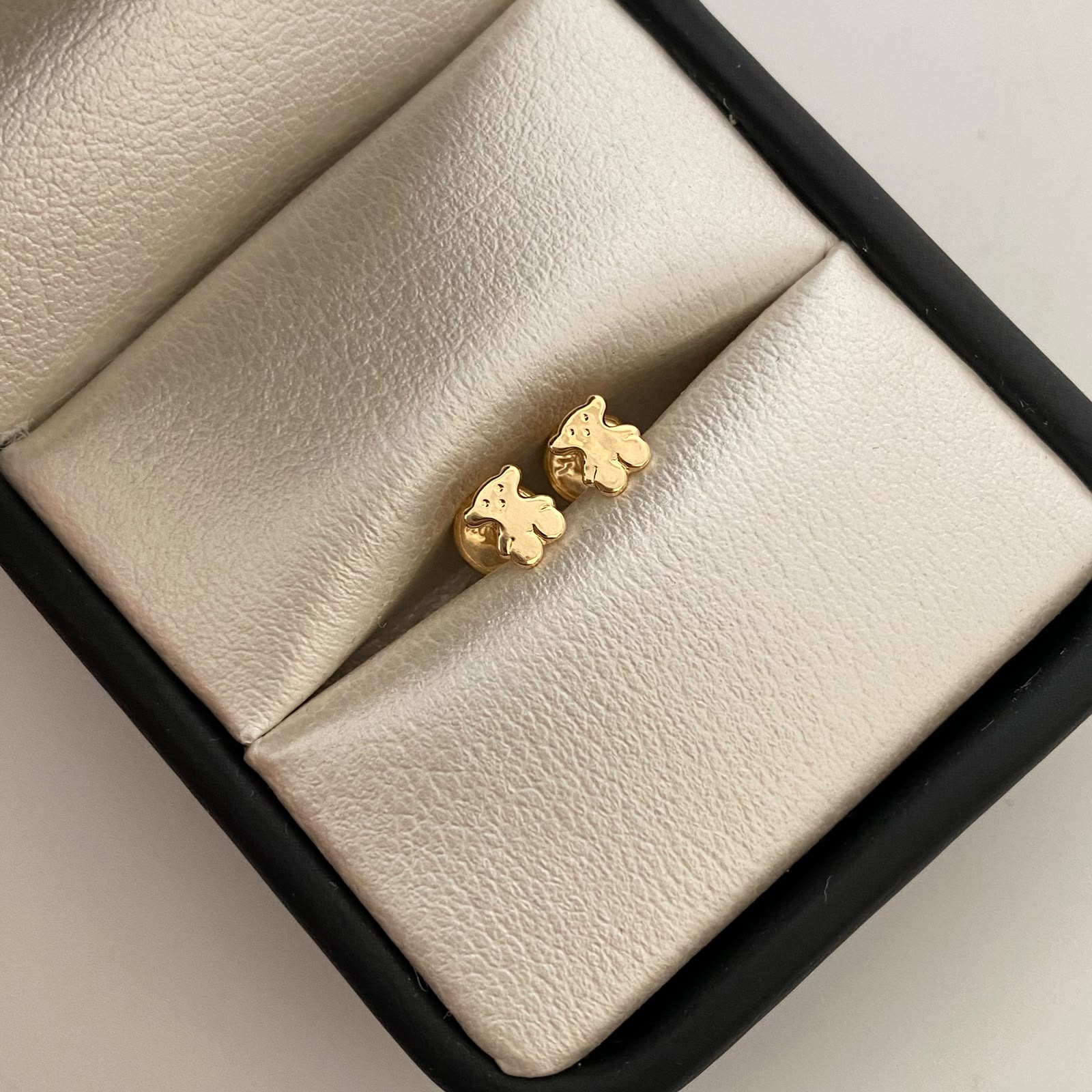 Topos Oso Th Liso Oro amarillo 18k 0,45 Gr / 4,2 mm