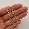 Cadena It Escalera Plana Oro amarillo 18k 3,25 Gr / 2,8 mm / 60 Cm