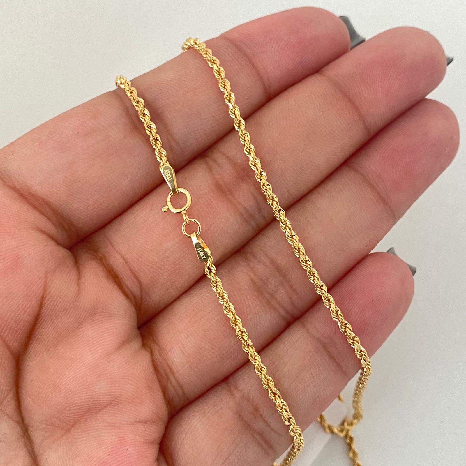 Cadena It lazo Oro amarillo 18k +1 / 2,40 Gr / 1,8 mm / 60 Cm