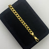 Pulso It cubano inflado Oro amarillo 18k +1 / 6,01 Gr / 6,85 mm / 21,5 Cm